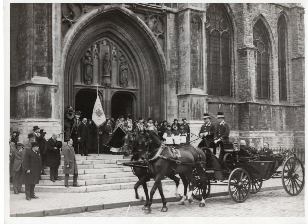 De processie van Sint-Guido in Anderlecht, Ophalen, Gebruikt, Foto, Voor 1940