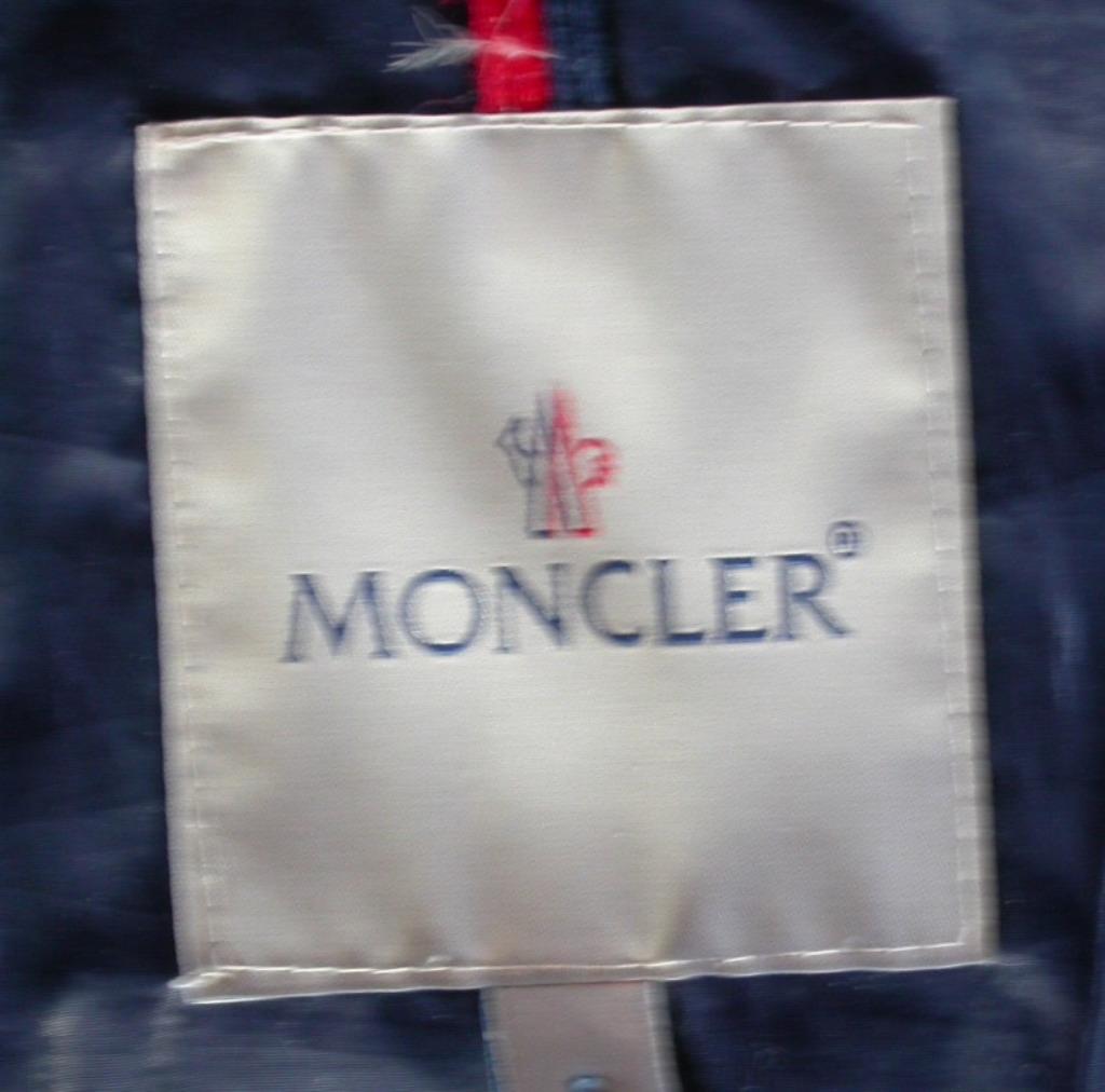 MONCLER anorak marine véritable duvet T 6 ans, Autres types, Comme neuf, Fille, Moncler