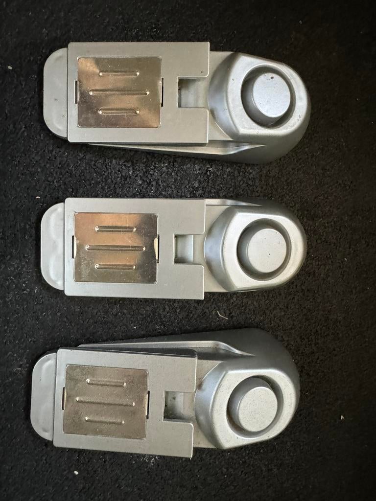 Set de 3 butées de porte avec alarme, Enlèvement ou Envoi, Comme neuf