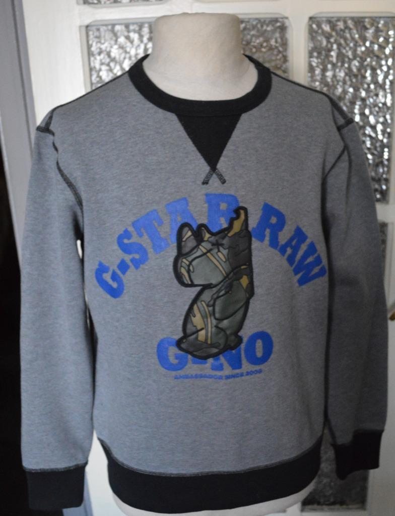 G-Star Raw sweater G-no maat M, Kleding | Heren, Ophalen of Verzenden, Maat 48/50 (M), Grijs, G-star Raw