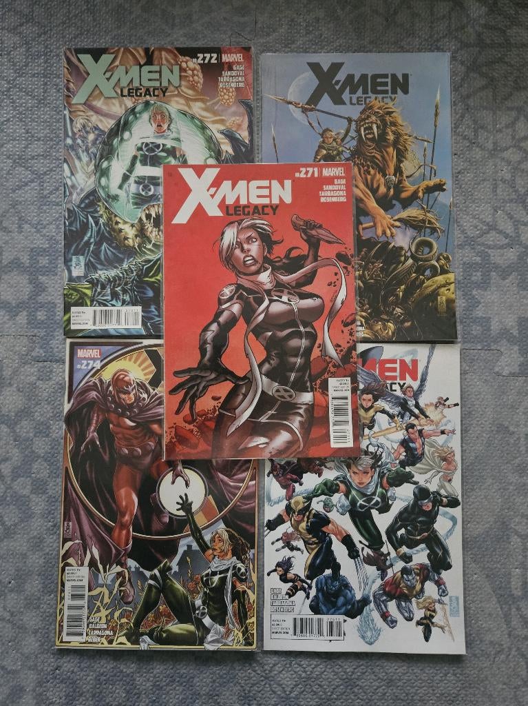 X-Men : Legacy (vol.1) #271-275 (2012), Complete serie of reeks, Ophalen of Verzenden, Nieuw