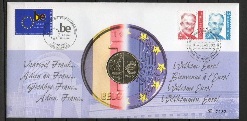 Année 2002 : 3050-3051 - Numisletter : S.M. le Roi Albert II, Enlèvement ou Envoi