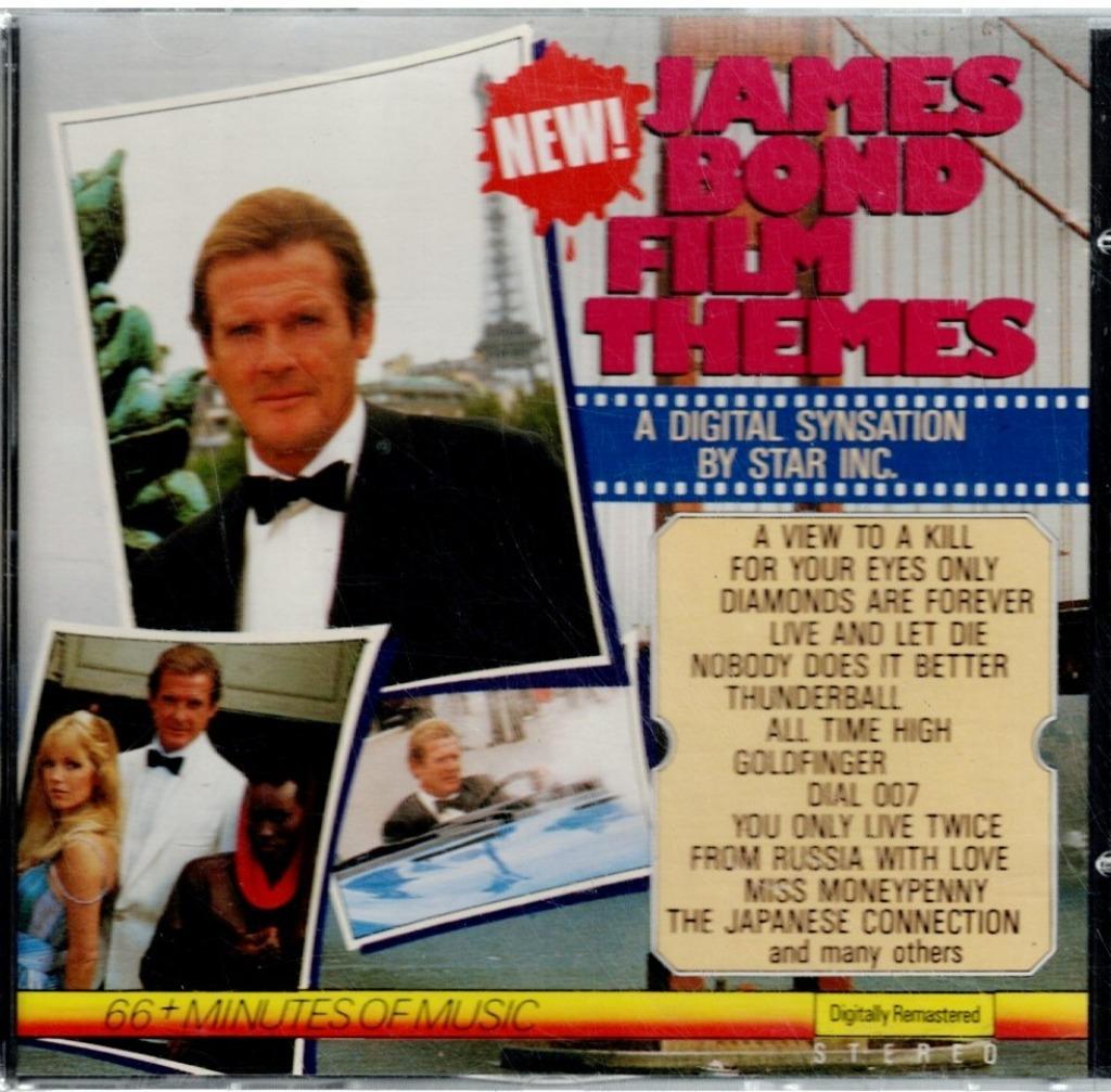 cd   /   Star Inc. – James Bond Film Themes (A Digital Synsa, Ophalen of Verzenden