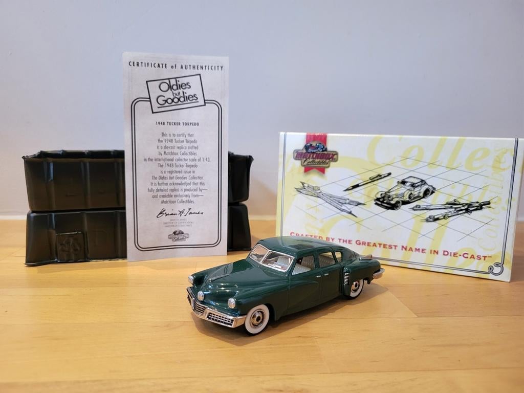 Dinky Matchbox 1948 Tucket Torpedo DYG07-M, Enlèvement ou Envoi, Matchbox
