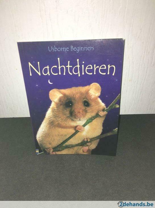 Boek nachtdieren voor kinderen, Enlèvement ou Envoi, Neuf, 4 ans