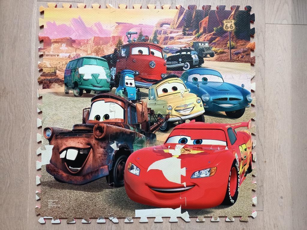 Tapis de sol puzzle Cars Disney, Enlèvement ou Envoi, Utilisé