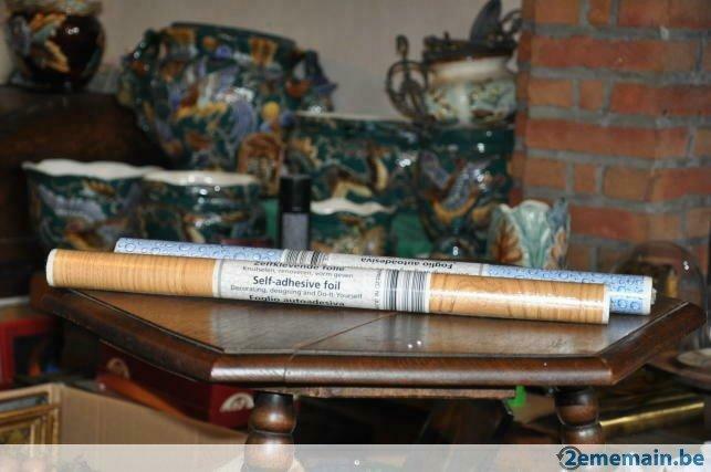2 rouleaux de plastique adhésif neuf, Hobby & Loisirs créatifs, Hobby & Loisirs Autre, Neuf, Enlèvement ou Envoi