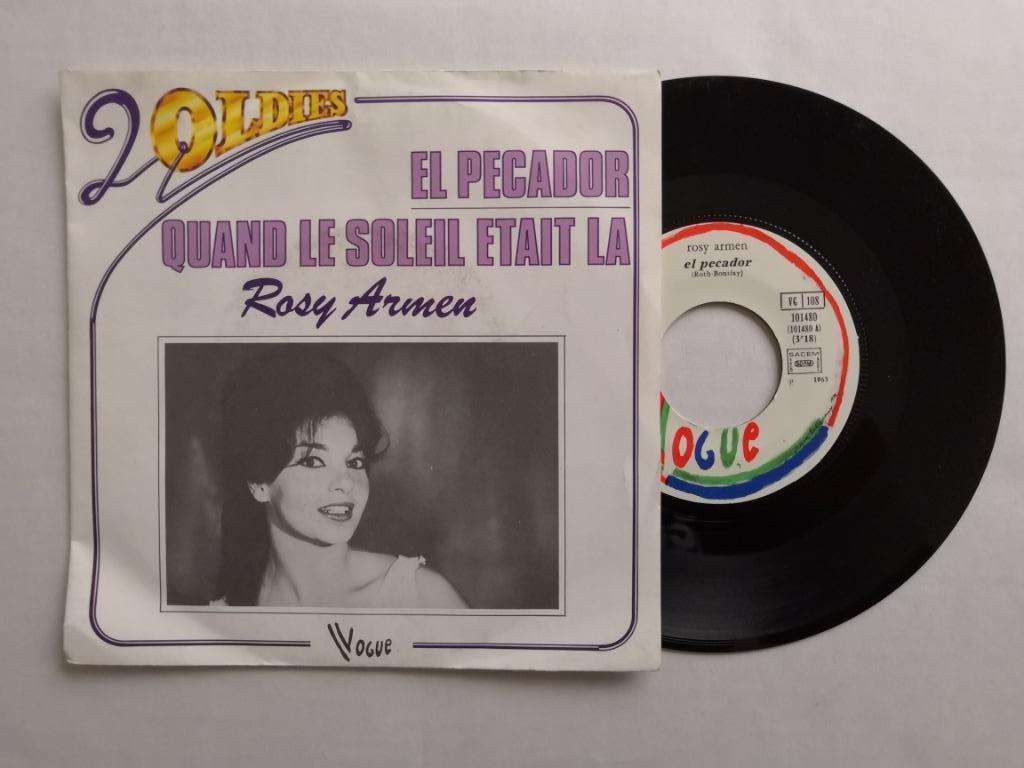 ROSY ARMEN - El pecador (single), Ophalen of Verzenden, Zo goed als nieuw, Pop