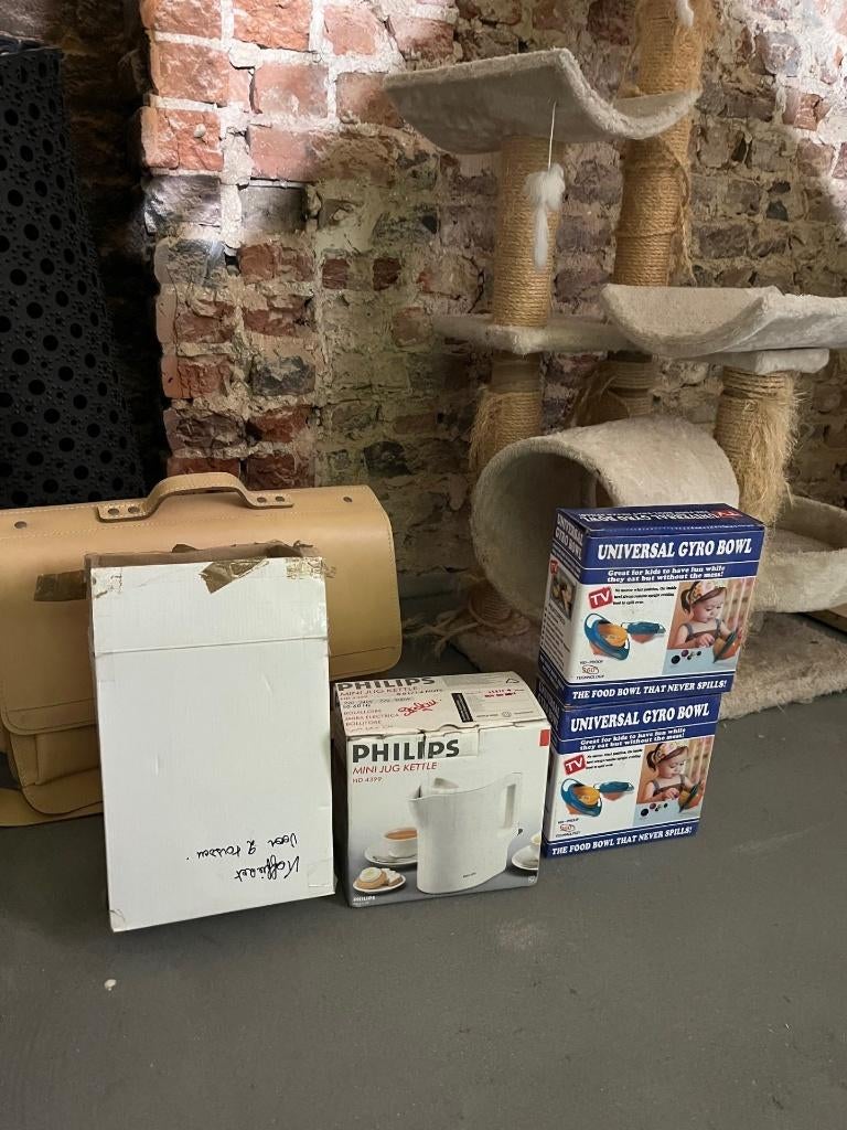 Keukenbenodigdheden - gyrobowl - waterkoker - koffiezet, Ophalen, Zo goed als nieuw