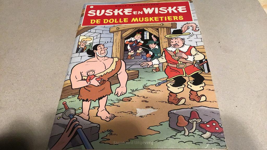 Suske en Wiske (f1), Boeken, Gelezen, Willy Vandersteen, Eén stripboek, Ophalen of Verzenden