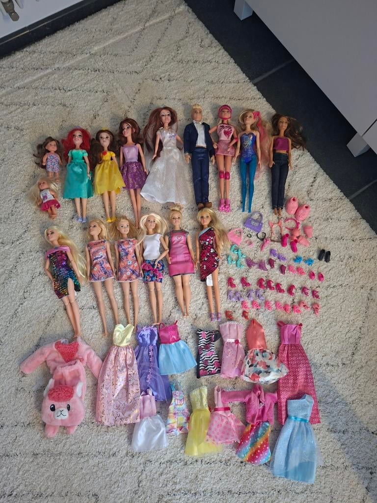Pakket Barbies, Ophalen, Barbie