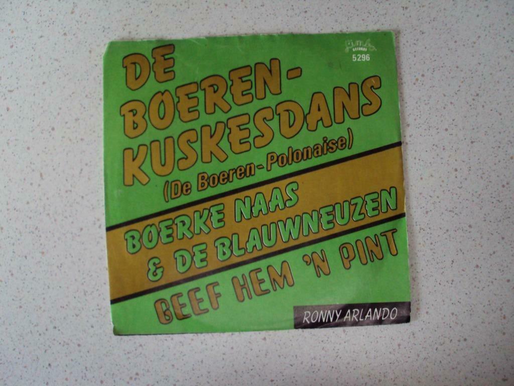 Singelje van Boerke Naas & De Blauwneuzen & Ronny Arlando., Ophalen of Verzenden, Gebruikt, Nederlandstalig