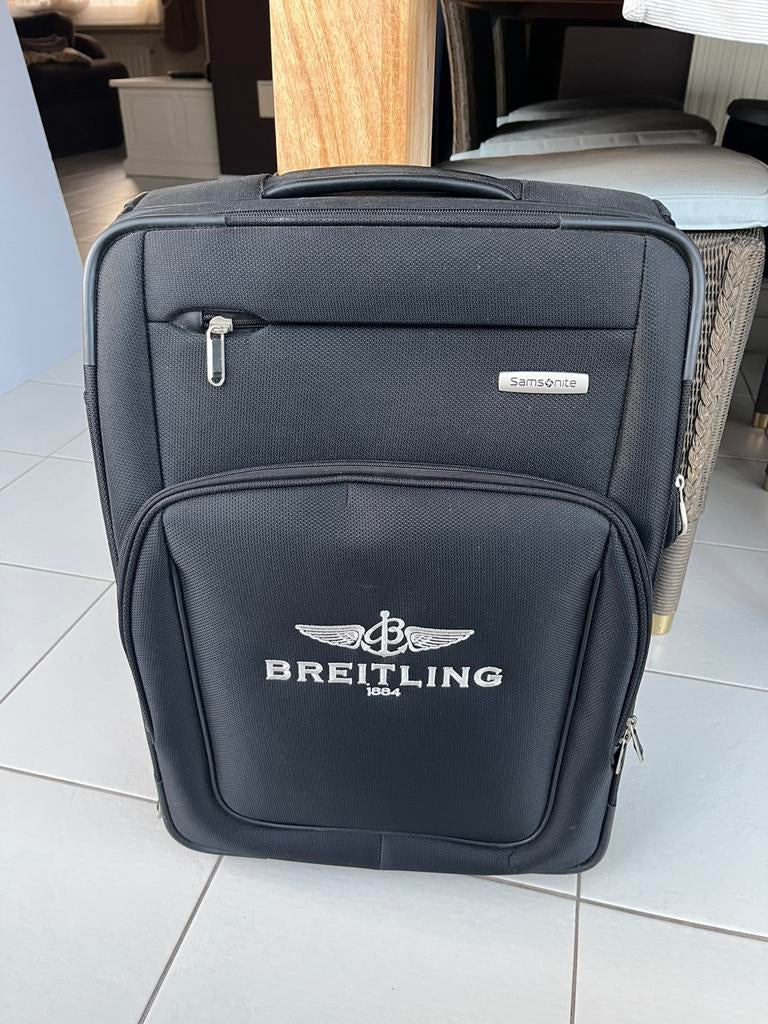 Étui de voyage Breitling, Bijoux, Sacs & Beauté, Valises, Neuf, Autres matériaux, 50 à 60 cm, 45 à 55 cm, Clé, Poignée extensible