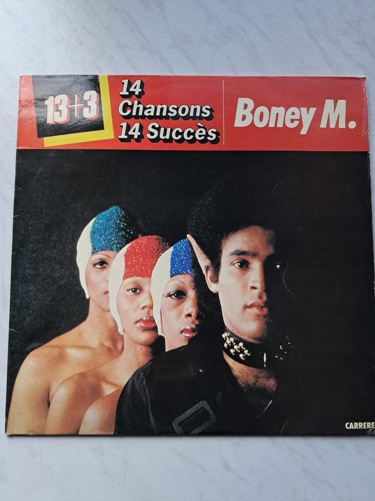 Boney M. ‎: 14 Chansons, 14 Succès (LP), Cd's en Dvd's, Ophalen of Verzenden