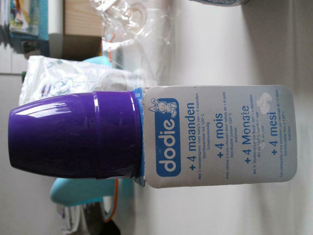 Dodie drinkfles +4 maanden, Enlèvement ou Envoi, Neuf, Autres types