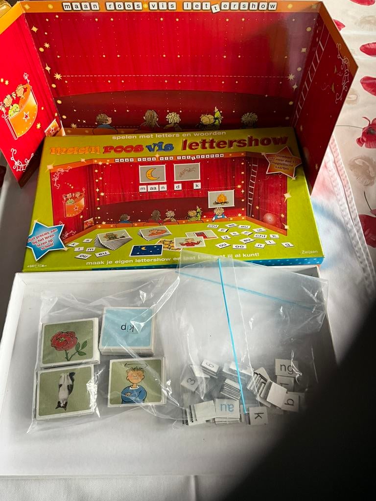 Maan vis roos lettershow, Kinderen en Baby's, Ophalen, Gebruikt