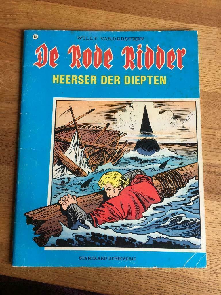 de rode ridder 95/ heerser der diepten / 1STE DRUK, Eén stripboek, Ophalen of Verzenden, Gelezen