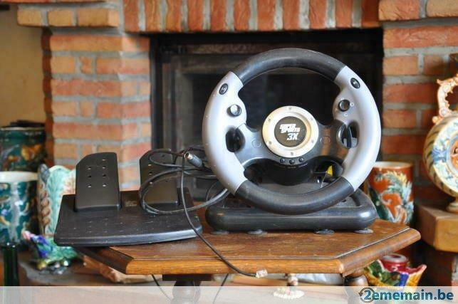 volant et pedale x box 360 et PS, Enlèvement ou Envoi, Utilisé