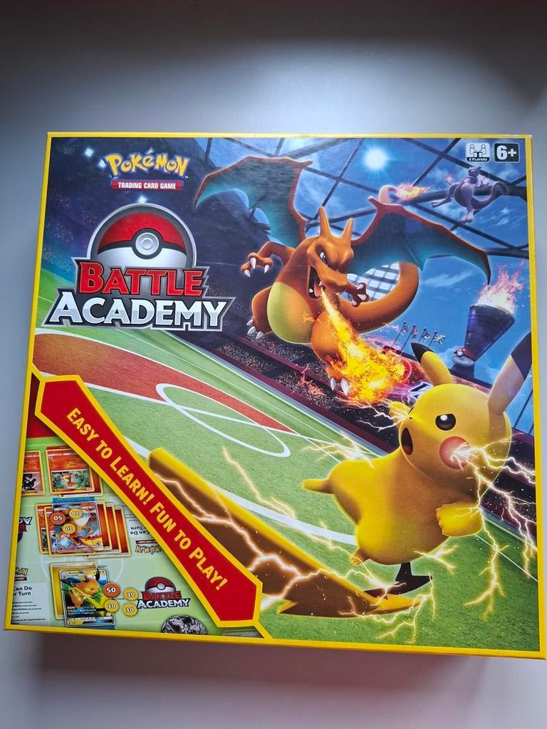 Pokémon battle acadamy gezelschapsspel, Een of twee spelers, Ophalen of Verzenden, Zo goed als nieuw