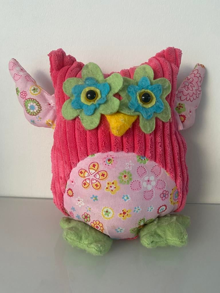 Knuffel gekleurde uil, Ophalen, Zo goed als nieuw
