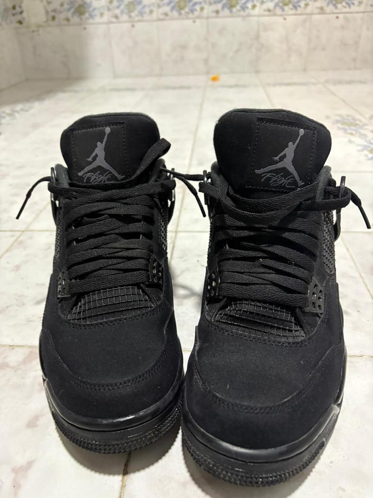 Jordan 4 blackcats avec boîte, Vêtements | Hommes, Chaussures, Enlèvement, Comme neuf