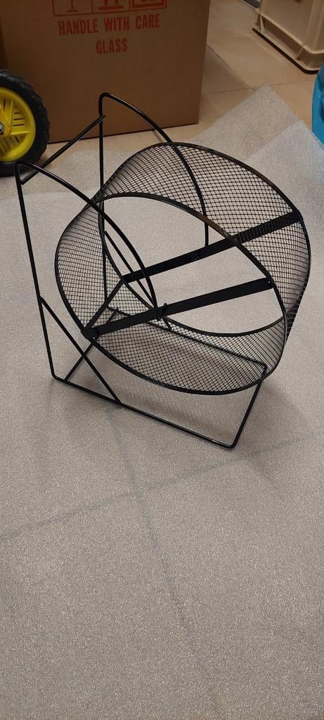 Metalen loopwiel 28 cm voor knaagdieren, Ophalen of Verzenden, Zo goed als nieuw