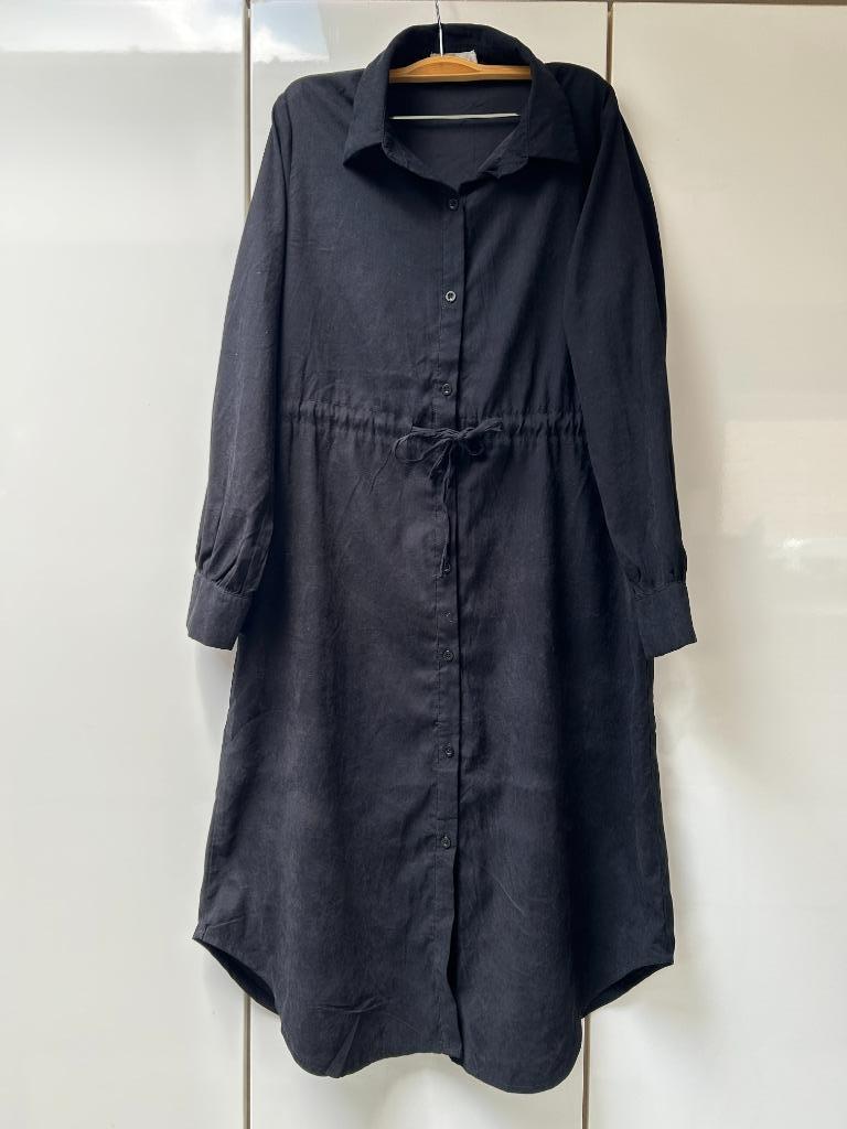 Robe chemisier noire Bianka - Taille S *, Enlèvement ou Envoi, Taille 36 (S), Comme neuf, Bianka