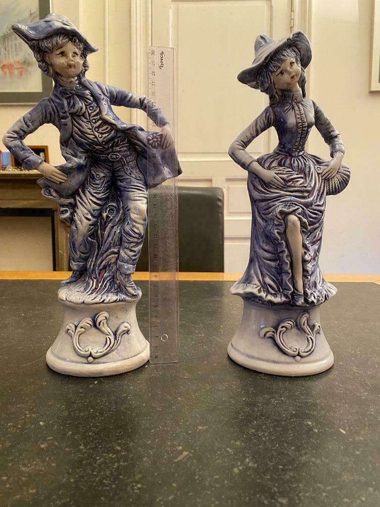 Figurines hollandaises en porcelaine de Delft, Enlèvement ou Envoi