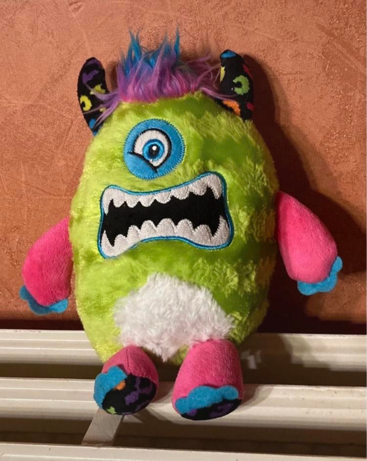 Dikke monster knuffel., Ophalen of Verzenden, Zo goed als nieuw, Overige typen