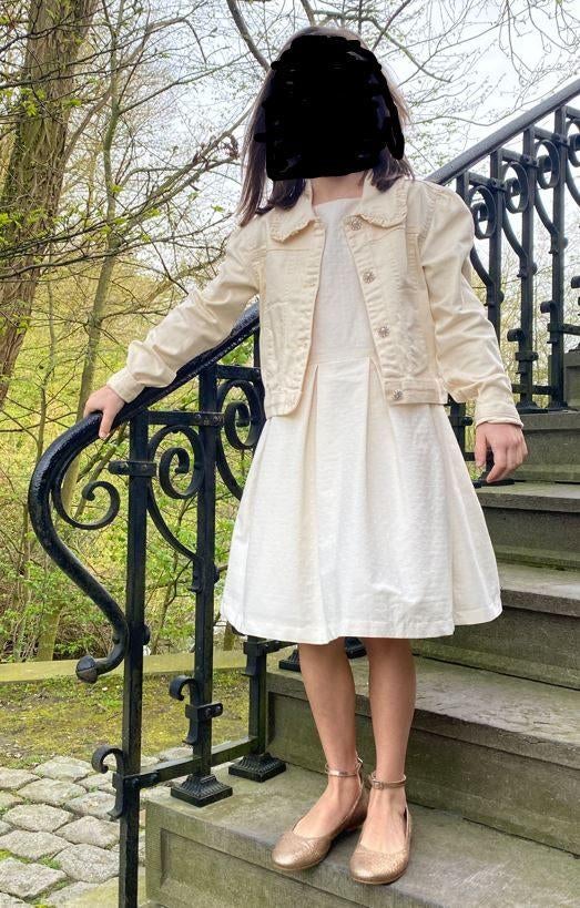 communie /lentefeest kleren meisje, Kinderen en Baby's, Ophalen, Zo goed als nieuw, Maat 158