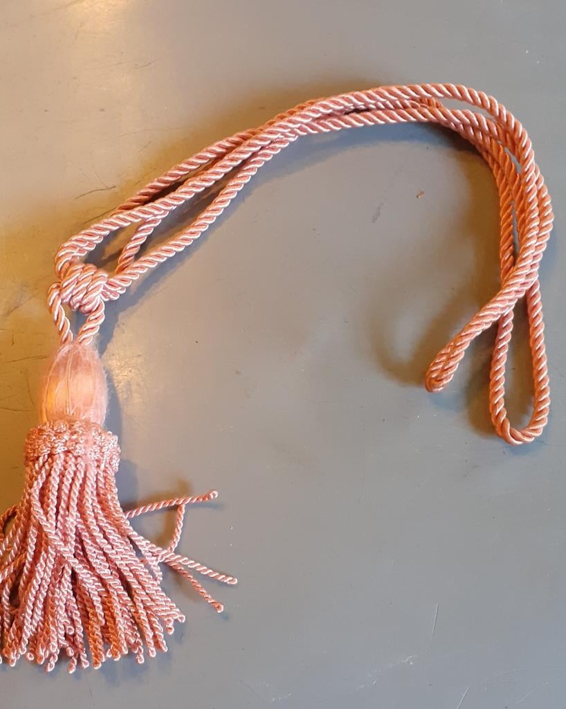 Embrase pour tenture rose saumon, Enlèvement ou Envoi, Utilisé