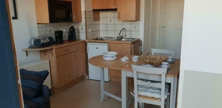 TE HUUR STUDIO AAN ZEE  NIEUWPOORT/BAD VOOR  2 PERS., Propriétaire, TV, 2 personnes, Appartement