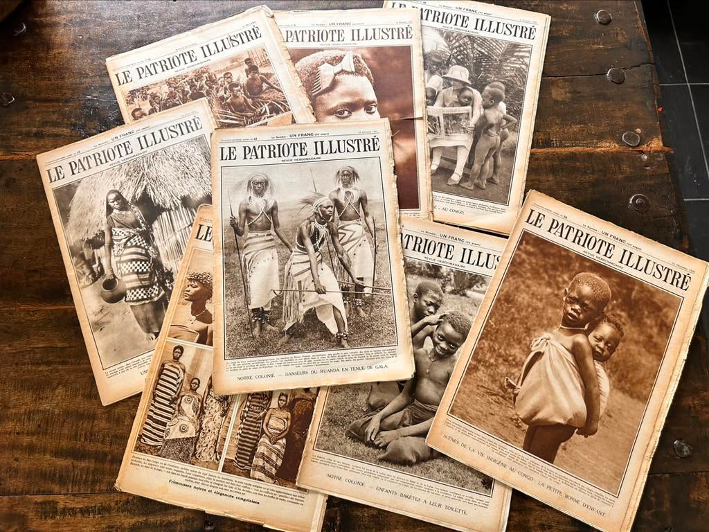 8 éditions de « Le Patriote Illustré « Coll. Anthropologue, Enlèvement ou Envoi