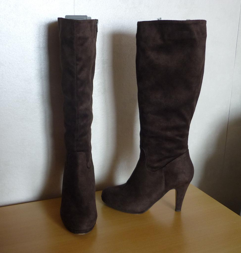 Bruine suedine laarzen van Anna Field Maat 38, Kleding | Dames, Ophalen of Verzenden