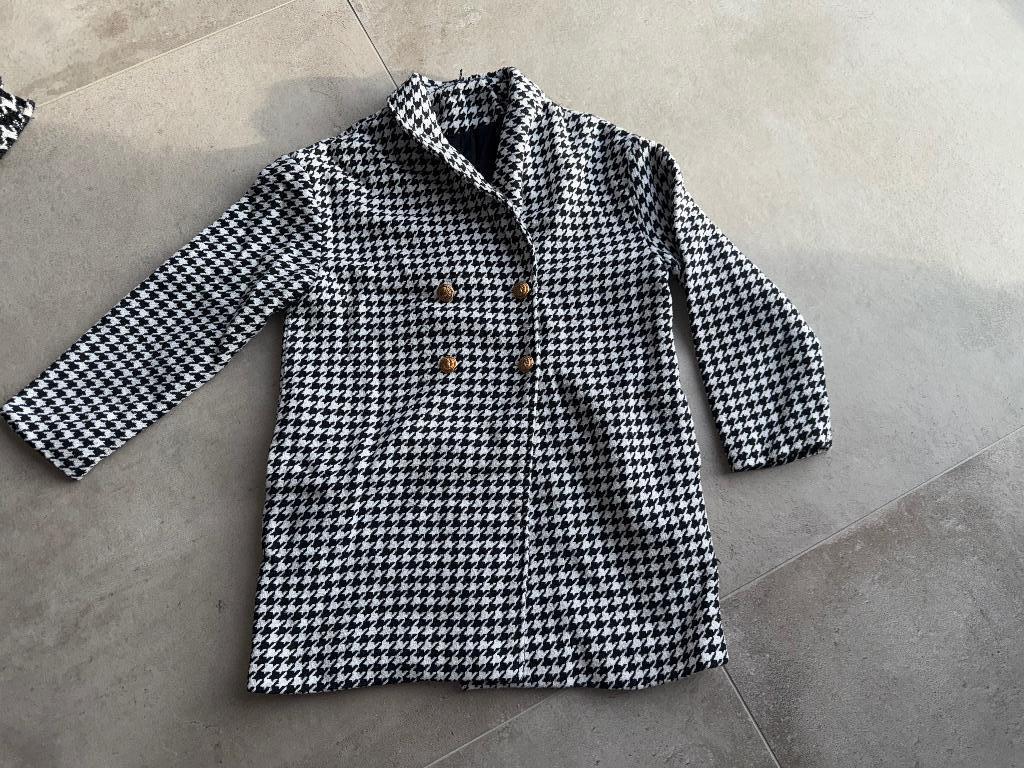 Blazer Shein pied de poule noir et blanc, Neuf, Enlèvement ou Envoi, Taille 36 (S), SHEIN
