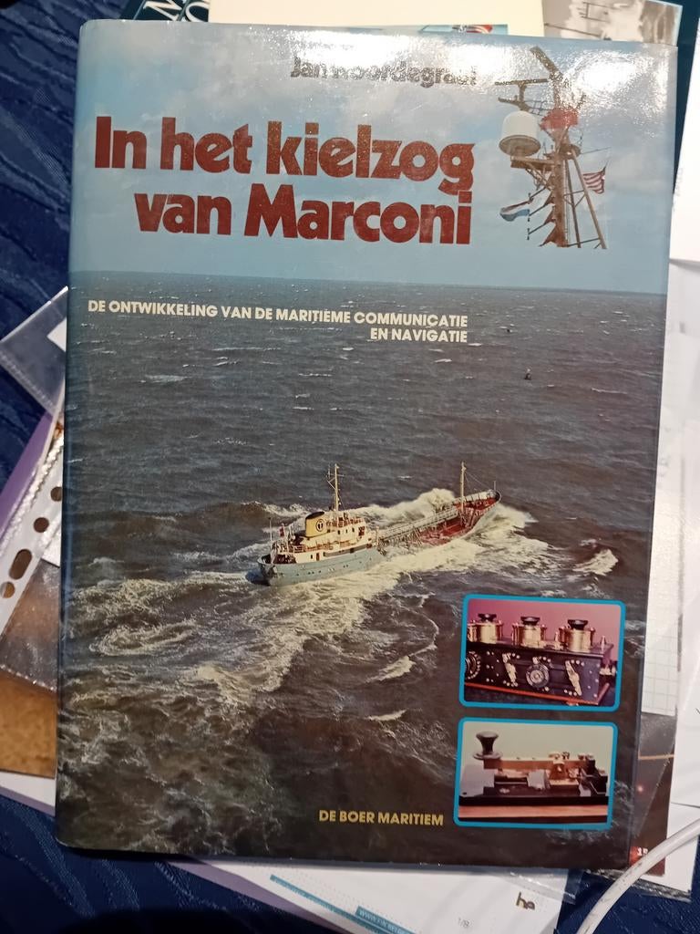 Thema Scheepvaart: In het kielzog van MARCONI, Livres, Science, Utilisé, Enlèvement ou Envoi