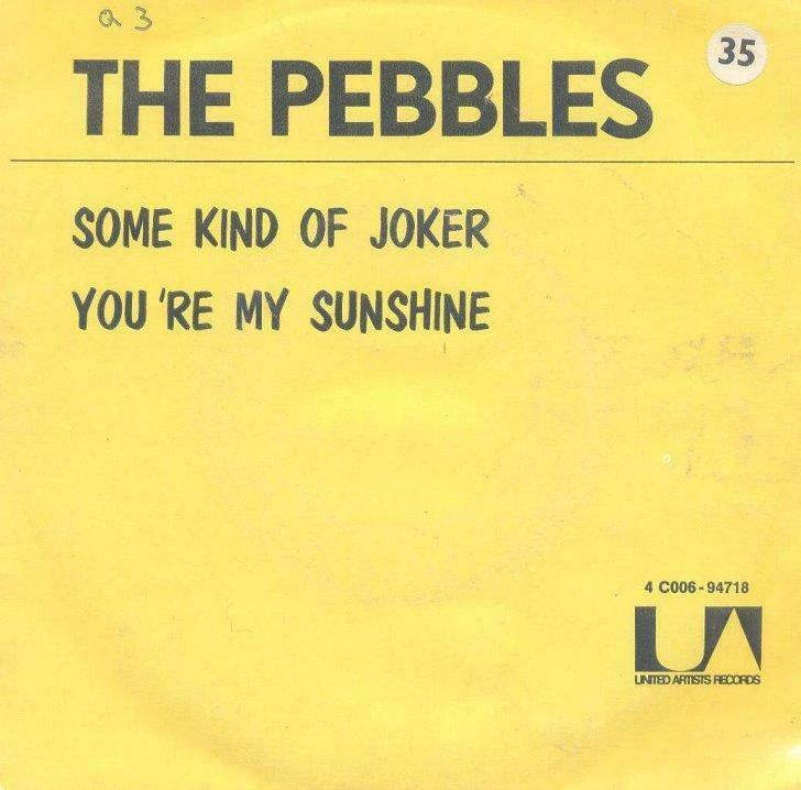 The Pebbles – Somekind of Joker – Single, Enlèvement ou Envoi, Utilisé