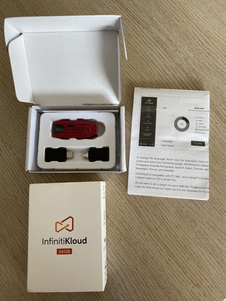 Infinikloud 64GB, Informatique & Logiciels, Enlèvement ou Envoi, Neuf
