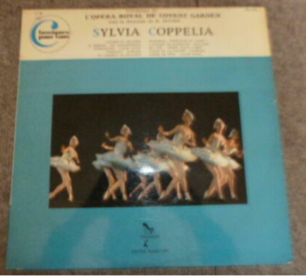 LP Sylvia Coppelia - L'opera royal de Covent Garden, Cd's en Dvd's, Vinyl | Overige Vinyl, Ophalen of Verzenden