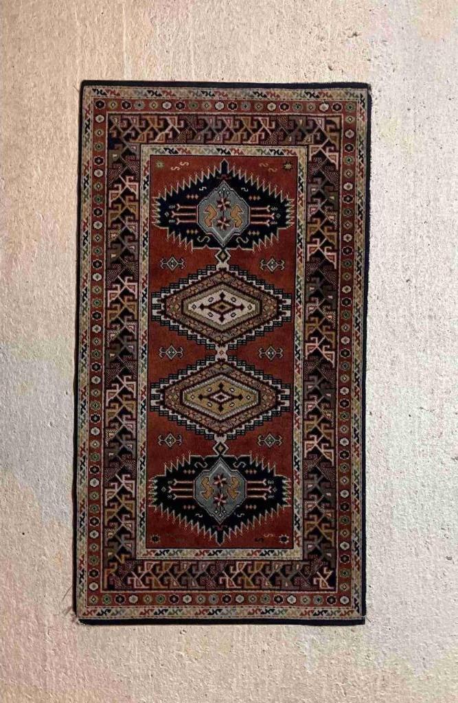 Oosters tapijt symmetrisch patroon diepwarm, Enlèvement ou Envoi