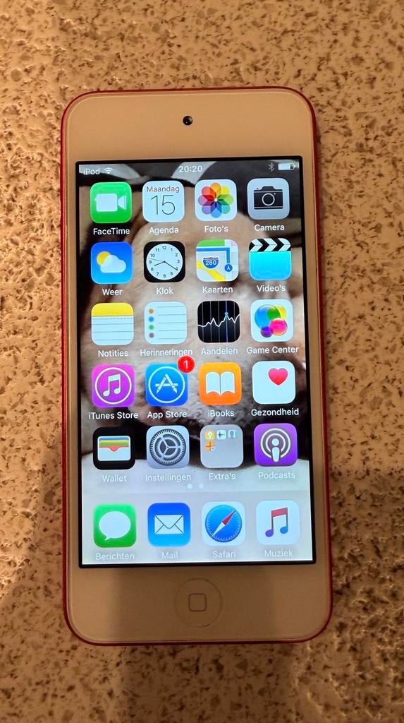 Apple iPod touch 16GB (PRODUCT)RED-met originele doos, Audio, Tv en Foto, Mp3-spelers | Apple iPod, Zo goed als nieuw, Touch, 10 tot 20 GB