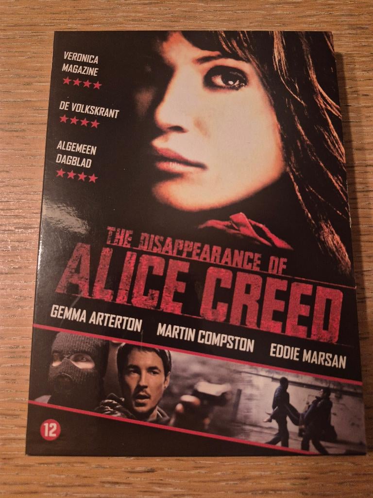 Dvd The Disappearance of Alice Creed, CD & DVD, DVD | Thrillers & Policiers, À partir de 12 ans, Enlèvement ou Envoi, Comme neuf