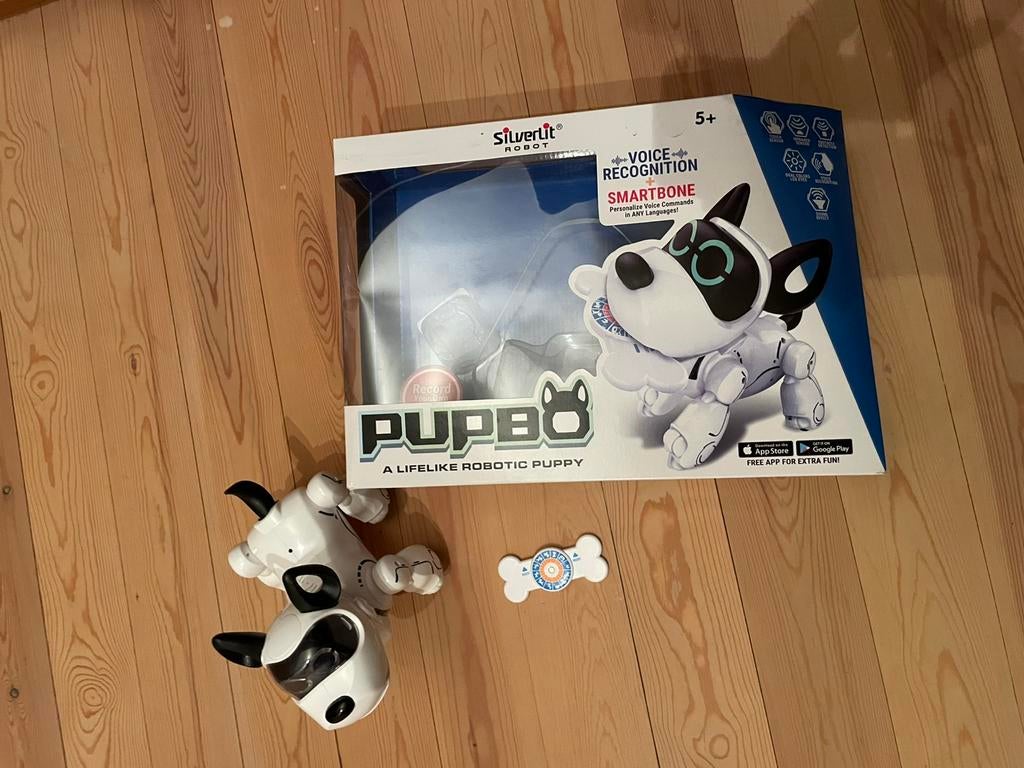 Silverlit RC Robot Pupbo, Ophalen, Zo goed als nieuw