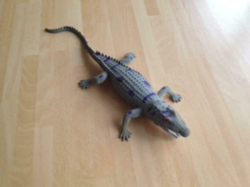 Speelgoed alligator, Ophalen of Verzenden, Gebruikt