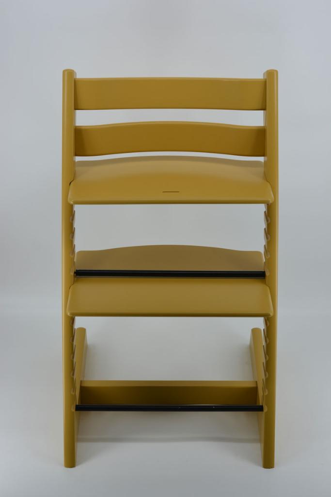 Stokke Tripp Trapp Sunflower Yellow – Refurbished model, Kinderen en Baby's, Kinderstoelen, Verzenden, Zo goed als nieuw, Meegroeistoel