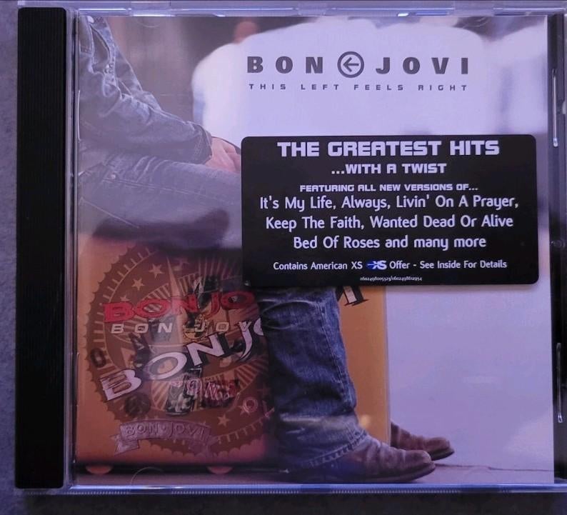 Bon Jovi This left feels right, Ophalen of Verzenden, Zo goed als nieuw