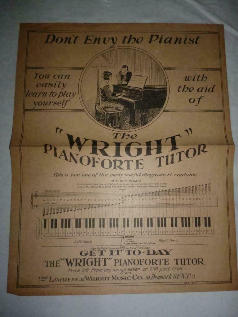 Musique ancienne partiture SILV'RY MOON The Wright Pianofort, Enlèvement ou Envoi