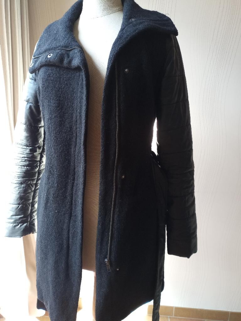 Manteau noir signé ICHI, Ichi, Enlèvement ou Envoi, Taille 34 (XS) ou plus petite, Noir