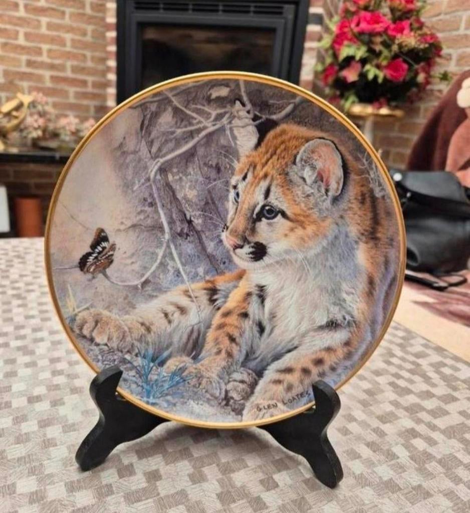 Franklin Mint Glen Loates limited edition bord 20cm diameter, Enlèvement ou Envoi