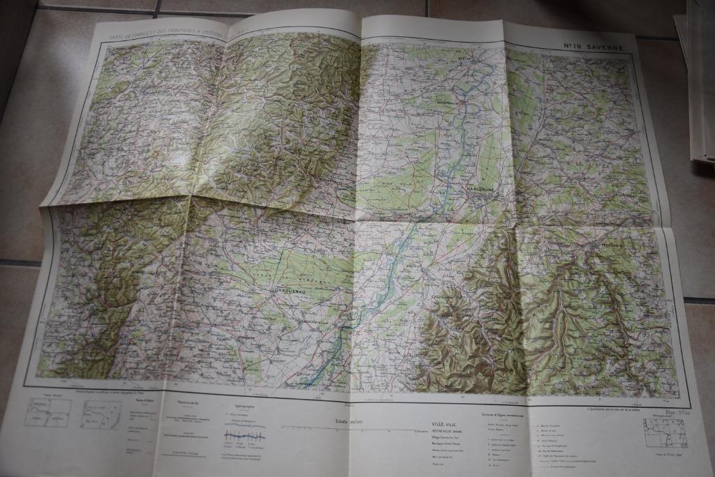carte militaire Saverne 1924, Collections, Envoi
